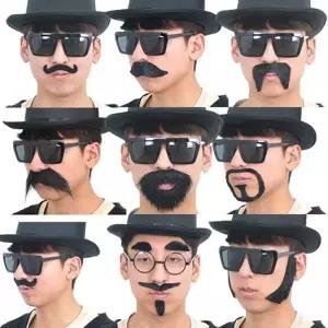 파티소품 콧수염 코믹분장용품 파티세트 파티소품