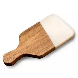 [BUCK703]창고대방출 감성캠핑 대리석 우드 플레이팅 캠핑도마 캠핑용품 도마