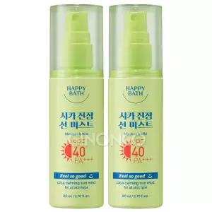 해피바스 필쏘굿 시카 선미스트 80ml 2개 바디선케어 진정보습