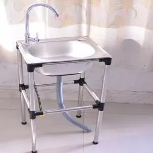 간이 씽크대 미니 개수대 사무실 탕비실 이동식 다용도 싱크볼