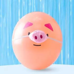 간편착용 파티장식 밍크 밴드돼지코 파티소품 파티룩