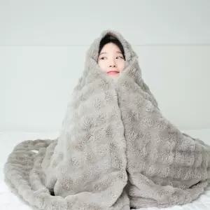 오아 포그밍L코듀 전기 온열 담요 사무실 캠핑 차박용 휴대용 여행용 극세사 무릎 이불 물세탁가능 타이머기능