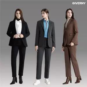 지베르니 25FW 여성 융기모 겨울 수트셋업