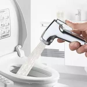 세트 욕실스프레이건 변기샤워기 1.5M 호스 스프레이건 욕실스프레이건 미니스프레이건