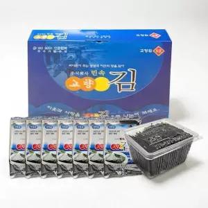 고품질 국내산 고향김 5호 조미김 도시락김 15gX8봉 선물세트 어린이김 국내산김 김선물세트 (WFK38WD)