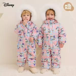 [밀크마일] [디즈니]베이비도널드앤데이지 방한스키슈트