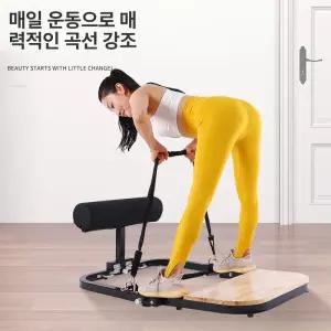 제나스타 힙쓰러스트머신 둔근 엉덩이 쓰러스트 기구