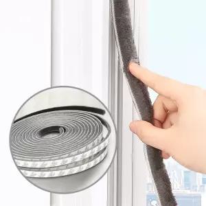 샷시 모헤어 창문 틈새막이 현관 바람막이 문틈 문풍지 5M 방충망 창틀 단열 외풍차단 풍지판 방풍 테이프