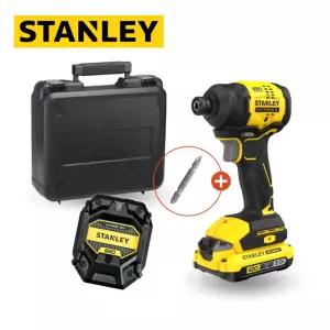 스탠리 SBI811D1K 20V 무선 충전 임팩트 드라이버 2.0Ah 배터리 1개 세트
