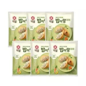 [CJ제일제당][CJ]백설 밥이랑 야채27g x6개[34923782]