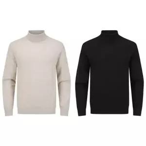 [롯데백화점]리얼지오지아 3컬러] 워셔블 메리노울 소프트터치 터틀넥니트 ADE4EU1907