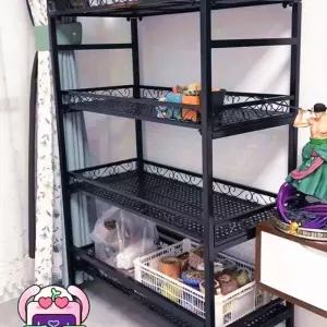 다육이 화분대 4단 이동식 거실 받침대 철제 화이트 튼튼 대형 5단