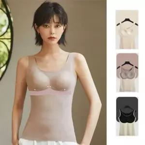 브라 심리스 기모나시 캡나시 겨울 부드럽고 발열내의