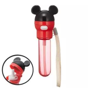 스케이터 캐릭터 스트로 페트병캡 (미키마우스) (휴대용 케이스 포함)