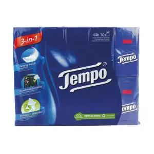 템포 티슈 휴대용 행키 여행용 포켓티슈 10매 30개입 1팩