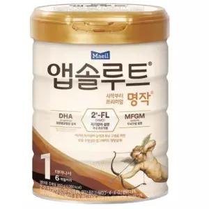 앱솔루트 명작 분유 1단계 800g x 1통