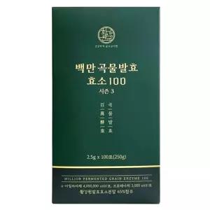 활강원 백만 곡물발효 효소 100 2.5g 100포 1개 /ynd
