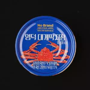 노브랜드 영덕대게딱지장 90g 3개