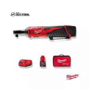 밀워키 M12 IR-202B 12V / 2.0Ah 충전 임팩트 라쳇 세트