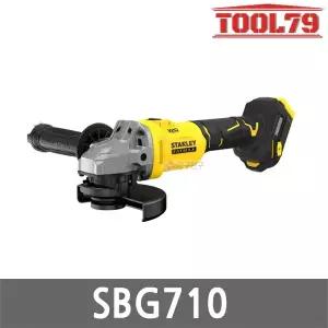 스탠리 SBG710 충전 그라인더 20V MAX 본체만 125mm 슬라이드 스위치 M10 스핀들 브러쉬리스 무선