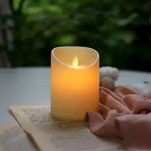 [NS홈쇼핑]LED 흔들리는 촛불 양초 캔들 10cm 무드등 프로포즈 이벤트[35525180]