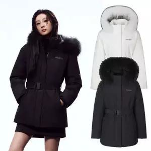 갤러리아 디스커버리 여성 밀포드 베르텍스 구스다운 미드패딩 DWDJ9K056