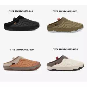 [테바](강남점)(남여공용)(슬리퍼) TEVA 패딩화 리엠버 터레인 STVU2439582-BLK 방한화 4종택1