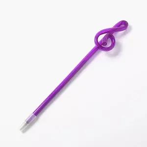 팬시 칼라 높은음자리 볼펜 꽈배기 디자인 가정용품