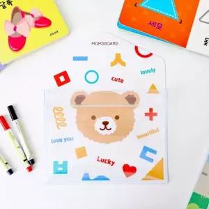 [텐바이텐][맘스보드] 티미베어 자석포켓 / 책꽂이 워크지 자석 수납함