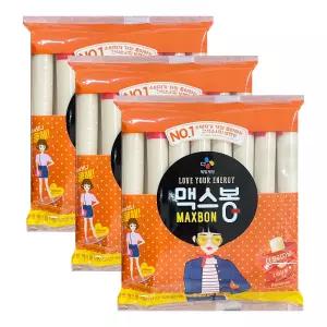 맥스봉 더 오리지널 소시지 525g ( 35g x 15개입 ) 3개 / 간식 소세지