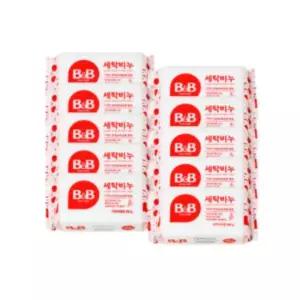 메디앙스 비앤비 유아 세탁 빨래 비누 아카시아 10개