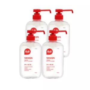 메디앙스 비앤비 유아 신생아 젖병 세정제 600ml 4개