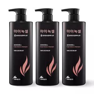 현대약품 마이녹셀 스칼프 인텐시브 탈모샴푸 대용량 960ml 3개