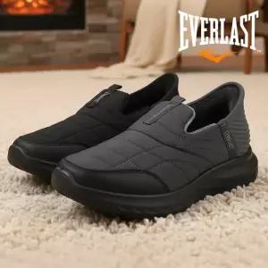 [에버라스트] 생활방수 기모안감 남녀 겨울슬립온 방한화 로퍼 단화 패션운동화 남자신발 여자신발