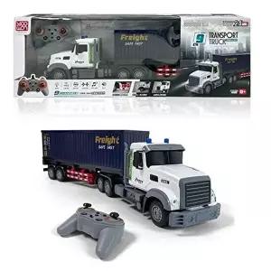 고품질 어린이 무선조종 컨테이너 트럭 트레일러 자동차 RC카 WFG2YM5