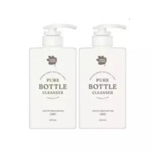 그린핑거 유아 젖병 주방 세제 과일 세척 500ml 2개