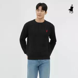 [빅히트 패션] 남성 케이블 꽈배기 니트 루즈핏 5color