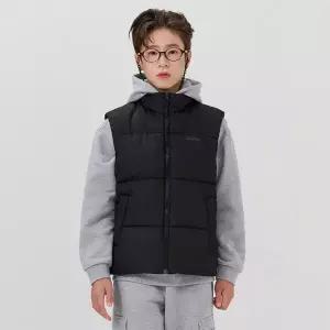 [오션스카이] [2color]남아 하이넥 그래픽 패딩조끼