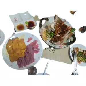 황가오리 노랑가오리 3kg 생선회 (찜용절단)