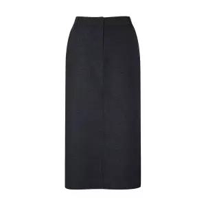 [롯데백화점]헤지스레이디스 멜란지 울혼방 밴딩스커트 HSSK5D104