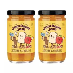 복음자리 잼다운잼 애플시나몬 저당 저칼로리 235g 2개