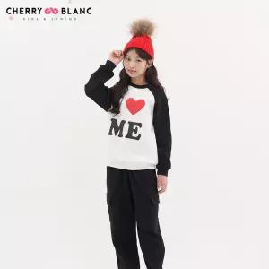 체리블랑 하트기모나그랑맨투맨 키즈,주니어