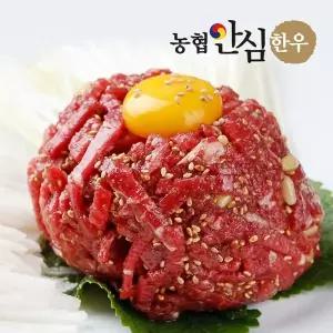 [농협안심한우] 1등급 육회 250g x 2팩+소스증정