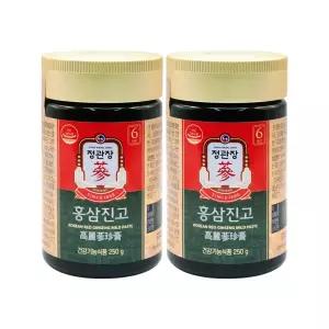 [쇼핑백포함] 정관장 홍삼진고 250g 2개 / WJ [유통기한 27년 10월]