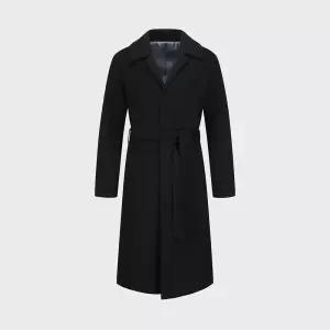 [롯데백화점]앤드지 FW 루즈핏 남성 핸드메이드 발마칸 캐시미어코트