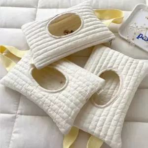 클라르테 차량용 휴대용 물티슈 휴지 파우치 가방 커버 케이스