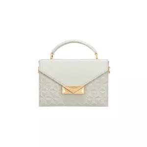 [에스티듀퐁](강남점)24 에이펙스 미니 트렁크 화이트/골드 N1AX192WH2