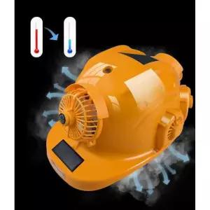 포르르 선풍기헬멧 안전모선풍기 여름용 냉각 건설