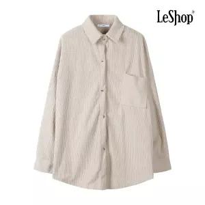 [롯데백화점]르샵 루즈핏 원 포켓 골덴 셔츠 BPABL009A
