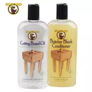 미국 하워드 나무도마오일 355ml 2종세트 미네랄오일 원목 컨디셔너 커팅보드 부처블락 